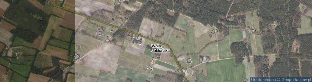 Zdjęcie satelitarne Wola Jabłońska ul.